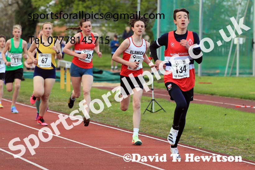 1500 metres, 2023 NE Grand Prix 1, Monkton. Photo: David T. Hewitson/Sports for All Pics